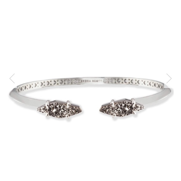Kendra Scott Jewelry - Bianca Cuff bracket in Platinum Drusy